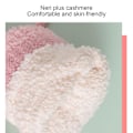 Miniatyrbild 3 av 5: Mjuka plysch babyhandskar tecknad för kattklo tjocka varma nyfödda handskar stickade bomullsvantar för barn spädbarn