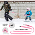 Pikkukuva 3 / 5: Hiihto- ja lumilautailuharjoitusvaljaat, taaperon hiihtovaljaat irrotettavilla hihnoilla