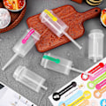 Miniatyrbillede 2 af 3: 30 stk. Cake Pops Shooter Push Up Cake Pop Beholdere Cake Push Pops Beholder Cake Push Pops Med Låg