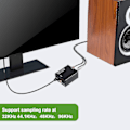 Miniatyrbillede 5 af 5: Digital til Analog Lydkonverter Optisk (spdif/toslink) og RCA (l/r)