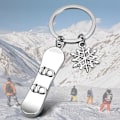 Miniatyrbillede 5 af 5: 5-pak Snowboarder Gave 3D Snowboard Nøglering Snowboarding Nøglering Snowboard Nøglering Snowboarder