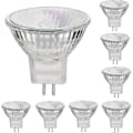 Miniatyrbillede 1 af 5: 12v 20w Halogenlamper Gu4 Spot Base 2800k Varm Hvid, Dæmpbar, Pakke med 8