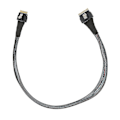 Miniatyrbild 4 av 5: Smal SAS SFF‑8654 8i till SFF‑8654 8i 24Gbps SAS4.0 30AWG Adapterkabel - 0,5m / 0,5yd