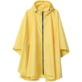 Pikkukuva 1 / 4: Sateenkaariponcho Takki Huppu Aikuisille Taskuilla, L (keltainen)