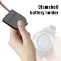 Miniatyrbilde 2 av 5: 5 stk. CR2032 Knappcelle Batteri Oppbevaringsboks Myntcelle Organiserer med På/Av-bryter