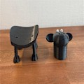 Miniatyrbild 5 av 5: Toalettpappershållare i form av får, Dekorativ Svart, Toalettpappershållare, Toalettpappershållare, Elegant Design