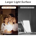 Miniatyrbilde 5 av 5: Sad Lamp, Hiloshine UV-fri 10000 Lux Lysbehandling Lampe, Dagslyslampe med 3 Fargetemperaturer, Justerbar Lysstyrke