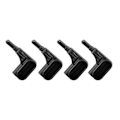 Miniatyrbillede 4 af 5: MP1 Magnet Probe 1, Magnetiske Probespidser, Magnetprober til 4 mm Banansæt med 4