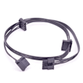 Miniatyrbillede 3 af 5: 2x 5-pin 1 til 3 Perifer 4-pin Molex Ide/15-pin Sata 5p Psu Strømforsyningskabel Til V550 V650 V700