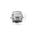 Miniatyrbilde 2 av 4: 7 stk. Hann Hun Hageslangeadapter Slange Til Kranadapter Assortert Slangeadapter