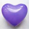 Miniatyrbilde 3 av 5: 5x10 stk Latex Hjerteformede Ballonger Bryllup Bursdagsfest Dekor Lilla