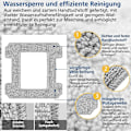 Miniatyrbild 3 av 5: 6-pack Rengöringsdynor för Ecovacs Winbot W1 / W1 Pro / W2 / W2 Omni Fönsterrengöringsrobotar, Fönsterrengöringsrobot, Tvättsbara Mikrofiberrengöringsdukar