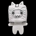 Miniatyrbild 5 av 5: Lankybox Glow In The Dark Plysch Foxy Boxy Ghosty Lanky Box Avtagbar Mjuk Leksak Barnpresent Vändbar Docka Flicksängspudde