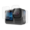 Pikkukuva 1 / 5: GoPro HERO13 Black PULUZ 3-in-1 -objektiivi ja etu- ja takanäytön 9H 2.5D -temperoitu lasikalvo