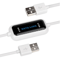 Miniatyrbilde 1 av 4: USB-kabel for dataoverføring mellom PC-er for Windows - USB 2.0 Data Link PC-kabel