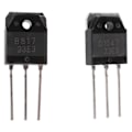 Pikkukuva 1 / 5: 2 piitransistoria - D 1047 + B 817, 200 V, 12 A