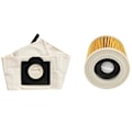Miniatyrbillede 1 af 5: Hepa Filter & Vaskbare Støvsugerposer til Karcher Wd3 Mv3 Wd3200 Se4001