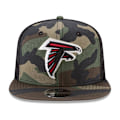 Miniatyrbillede 3 af 5: New Era 9Fifty Mesh Snapback Cap Atlanta Falcons træcamo
