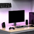 Miniatyrbillede 5 af 5: Vægmonteret Akrylrammeholder til Tastatur til Computer Tastatur på Væggen Tastatur Mus Vægm