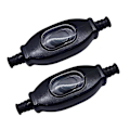 Miniatyrbilde 1 av 5: 2 stk Vanntette Inline Vippebrytere Ledningsbrytere 250v Utendørs Inline Bryter Inline Trykknappbryter For Lamper Elektriske Apparater Transformatorer