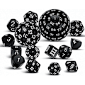 Pikkukuva 1 / 5: 15 kappaletta täydellinen monitahoinen DND-setti D3-D100 pallomainen setti, 100-sivuinen setti roolipelipöytäpeleille