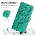 Miniatyrbillede 4 af 5: Præget sommerfugl PU etui til HMD Pulse Pro