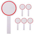 Miniatyrbillede 1 af 4: 6 stk. Skum Whiteboard Håndholdt Whiteboard Enkeltsidet Paddles Auktioner Polstring Whiteboard