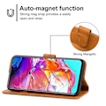 Miniatyrbillede 4 af 4: Læder telefoncover til Samsung Galaxy A70 / A70s