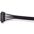 Miniatyrbilde 5 av 5: 2x 5-pin 1 til 3 Peripheral 4-pin Molex Ide/15-pin Sata 5p PSU Strømforsyningskabel For V550 V650 V700