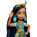 Miniatyrbillede 3 af 3: Mattel - Monster High Day Out Cleo De Nile Modedukke med Blå Kjole  [SAMLEROBJEKTER] Papirdukke USA import