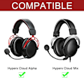 Miniatyrbilde 5 av 5: For HyperX Cloud for Alpha Gaming Hodetelefonkabel Nylonflettet Erstatningskabel