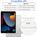 Miniatyrbillede 2 af 4: Etui til iPad 10,2 tommer (2021/2020/2019 model, 9/8/7 generation), automatisk vågne/sove cover, sort