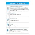 Miniatyrbillede 3 af 3: Pivotell Vibratime Vibrerende Reminder Ur - Med Op Til 10 Daglige Alarmer