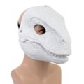 Miniatyrbillede 4 af 5: Dinosaur Maske Hovedbeklædning, Jurassic World Dinosaur Legetøj Med Åbning Bevægelig Kæbe, Velociraptor Maske & Tyrannosaurus Rex Maske Bundt
