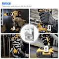 Miniatyrbillede 5 af 5: 6 stk. udskiftningsbælteklips-kroge til Dewalt 20V værktøjer DCD980 DCD985 DCD980L2