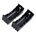 Miniatyrbillede 2 af 5: Plastikboks til 26650 Batterier, 10 stk., Sort