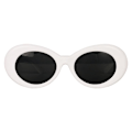 Miniatyrbillede 5 af 5: Retro Clout Goggles Briller Oval Bold Mod Tyk Ramme Solbriller Pakke Af 2