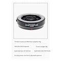 Miniatyrbillede 5 af 5: 4/3 til M4/3 Kamera Adapter Ring Auto Fokus Linse Mount til Panasonic