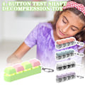 Miniatyrbilde 4 av 4: 4-Tastatur Nøkkel Fidget Leke for Stressavlastning Lett Dekompresjonsleke for Jenter Gutter Kvinner Menn