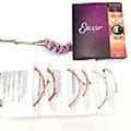 Miniatyrbilde 3 av 3: Elixir akustiske gitarstrenger Nanoweb Phosphor Bronze Light 16052