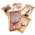 Pikkukuva 1 / 5: Vanhat Arabian Lenormand Tarot -korttipakan Oracle-kortit