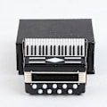 Miniatyrbillede 2 af 5: 2024, Miniatyr Harmonika med Æske Mini Instrument Replika Samleobjekter Miniatyr Dukkehuse Model Hjem Dec