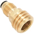 Miniatyrbillede 4 af 5: Propan Gas Adapter Konverterer LP Tank Serviceventil Til QCC1/Type1 - Gammel Til Ny