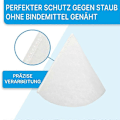 Miniatyrbillede 4 af 5: 10 stk. Keglefilter til badeværelsesventilation G4 Filter, Udstødningsfilter til ventilationssystem Zehnder, Helios, Maico, Pluggit - Udstødningsluftfilter Se