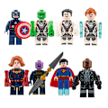 Miniatyrbillede 4 af 5: 40 stk. Avengers Minifigurer Byggeklodser Legetøj Actionfigurer Sæt