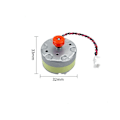 Miniatyrbillede 2 af 5: Gear Transmission Motor Udskiftning til S5 Max S6 Pure S6 Maxv 1c/1s Laser Støvsuger
