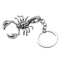Miniatyrbillede 1 af 5: Sinknap Retro Unisex Alloy Scorpion Vedhæng Nøglering Taske Hængende Ornament Nøglering