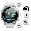 Miniatyrbilde 2 av 5: 3 stk. skjermbeskytter for Garmin Fenix 8 43mm HD Klar Klokkefilm