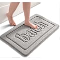 Miniatyrbilde 1 av 3: Minneskum Badematte, Badematter til Bad, Sklisikre Gulvmatter, Superabsorberende Badematte, Hurtigttørkende, Maskinvaskbar Badematte, Ultramyk Korall V