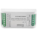 Miniatyrbillede 1 af 5: Mini 4-kanals DMX RGBW-dekoder 16A RGB RGBW Strip Controller DMX 512 Dimmer Driver til lys DC9-